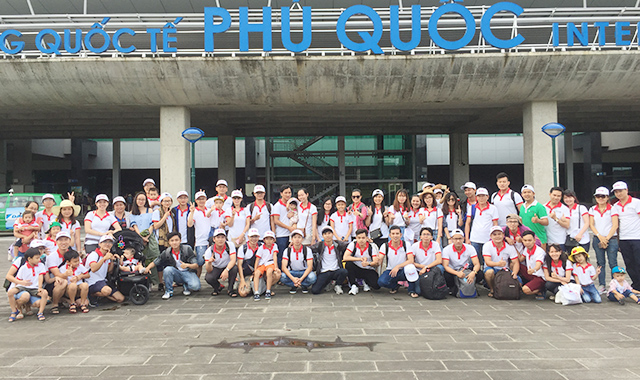 2017年社内旅行（PHU QUOCへ）