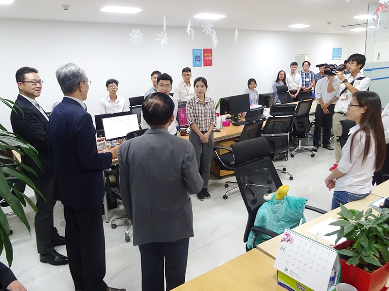 Thị trưởng Nagaoka ghé thăm Sorimachi Việt Nam