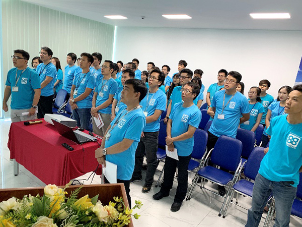 Phát biểu phương châm đầu năm 2019 và tiệc tân niên Công ty TNHH Sorimachi Việt Nam
