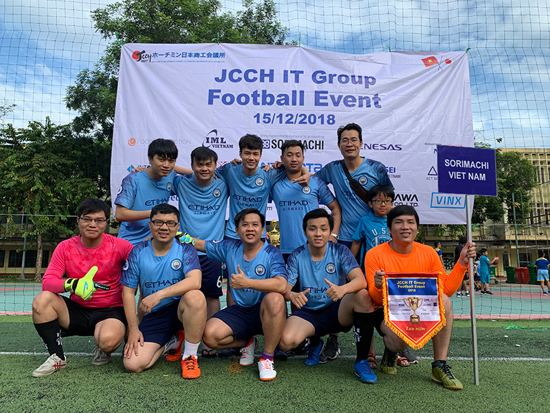 Sorimachi Việt Nam tham gia sự kiện “JCCH IT Group Football”