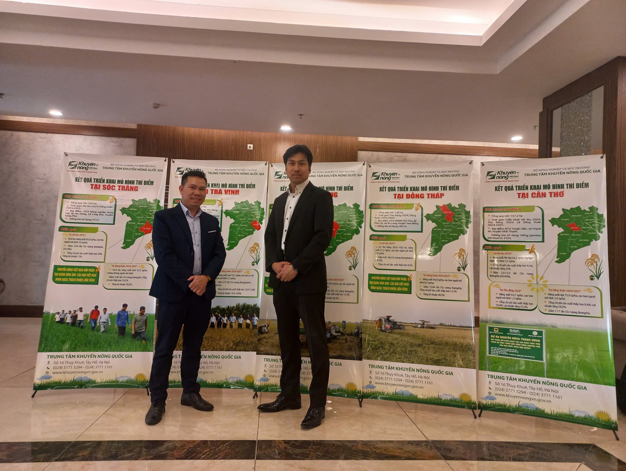Sorimachi tham gia hội thảo sơ kết thực hiện đề án Một triệu héc-ta lúa chất lượng cao, phát thải thấp