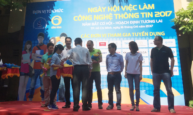 Ngày hội việc làm tại Trường Đại học Khoa học Tự nhiên Thành phố Hồ Chí Minh