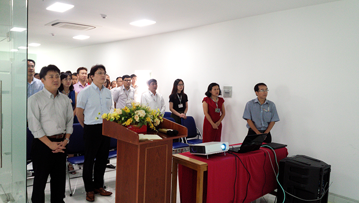 Tiệc đón và tiễn nhân viên đi tu nghiệp bên Nhật