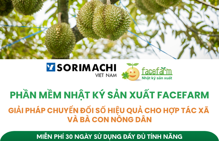 Phần mềm Nhật Ký Sản Xuất FaceFarm – Giải pháp chuyển đổi số hiệu quả cho Hợp tác xã và bà con nông dân